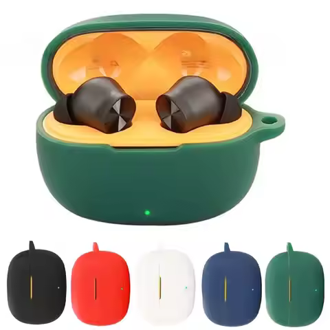 For Realme Buds T200 Lite Headphone Case Bluetooth Soft Silicone Headphone Case