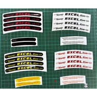 STICKER EXCEL RIM/ EXCEL ASIA TAKASAGO