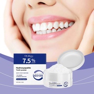 Hydroxyapatite Tooth Powder, 7.5% NHAP Dental Care Cleaning Powder, 7.5% Nano Deep Cleaning Care