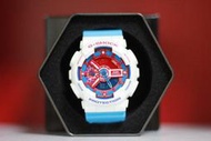 《小平頭》CASIO G-SHOCK GA-110AC-7ADR GA110 白藍色 手錶 鋼彈