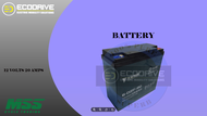 ECODRIVE BATTERY  12VOLTS 20AMPS