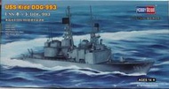 《模王》HOBBY BOSS USS DDG-993 紀德艦 DDG993 82507 組裝模型 比例 1/1250