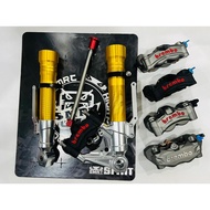 SMRT XMAX V1 V2 V3 Fork Tube Cover GOLD Silver Front Fork+Original Brembo M3/ M5/ STYLEMA 100MM Radi
