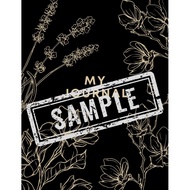 Black Gold Floral e-Journal | Diary | Goals | Planner
