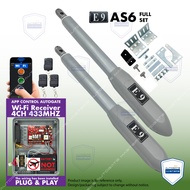 WIFI E9 AS6 ( 4CH 433MHZ WA3 ) ( SET ) Autogate system Swing folding arm autogate