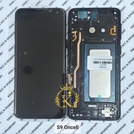 Lcd TOUCHSCREEN + FRAME SAMSUNG GALAXY S9 G960 G960F BLACK OLED2