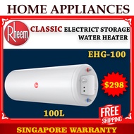 Rheem water heater EHG 100 Storage Heater  100L | EHG-100 | Local warranty | 5 years warranty | Free Delivery |