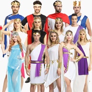 Halloween Costume cosplay Ancient Costume Samurai Adult Men Women Ancient Greece Costume Spartan Cos