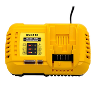 DCB118 Sạc Nhanh 4.5A Cho Pin DeWalt 10.8V 12V 14.4V 20V Max 60V Tương Thích Với DCB101 DCB200 DCB14