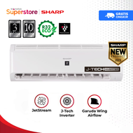 Sharp AC Inverter Split Plasmacluster Garuda Series 1/2 PK - AH-XP6BMY