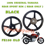FZ150 V1 ( OLD MODEL ) 100% ORIGINAL  ( REAR ONLY ) BLACK REAR BELAKANG SPORT RIM WHEEL HUB BRAKE SH