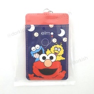 Sesame Street Elmo Cookie Monster Big Bird Ezlink Card Holder With Keyring