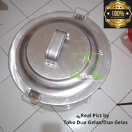 Dandang Bakso Ukuran 35cm 35 cm Tebal Murah Dandang Bakso Kuping Alumunium Tebal Ukuran 35cm 35 cm K