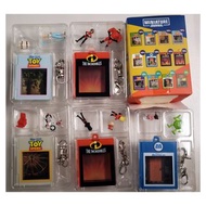 迪士尼 盲盒 toy story 玩具總動員 寶貝牧羊女  勁爆公爵 Monster University 怪獸大學 boo 阿布 大眼仔米高 mike 超人特工隊 pixar miniature j