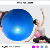 25cm yoga and pilates ball to support exercise in many colors pilates ball yoga ball