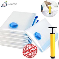 Beg Vakum Penyimpanan Kuilt & Pakaian Jimat Ruang – Vacuum Storage Bag Travel Organizer Untuk Baju /