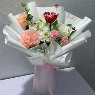 Artificial mix flower bouquet artificial flower bouquet artificial flower bouquet artificial bouquet