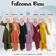 Baju Kurung Pesak + Batik Style FATEEMA RIAU Viral by Haurabelle‼️+ Free 🎁 Wish/Birthday note 😘