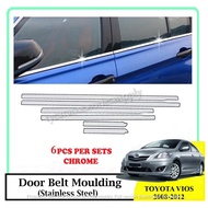 TOYOTA CAR MODEL Window Chrome Lining Door Belt Moulding VIOS,WISH,ESTIMA,AVANZA,VIGO,INNOVA,REVO,UN