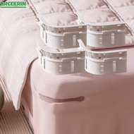 <GRCEKRIN> Bed Sheet Holders Fasteners Bed Sheet Holder with Lock Strips Bed Corner Holders
