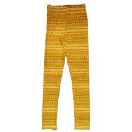 Old Navy ethnic brown girls' leggings size 16y