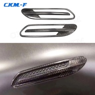 Carbon Fiber Side Bumper Fender Decoration Moulding Trim For Mercedes Benz GT50 GT53 GT63 AMG 4 Door