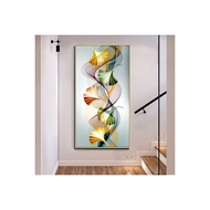 【Dew Goods】 New 5D DIY Diamond Painting Abstract modern minimalist ginkgo leaves full diamond Diamon
