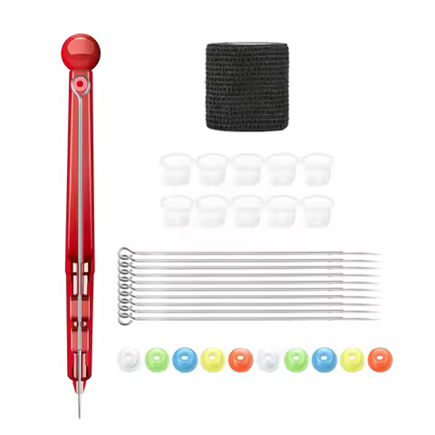Hand Poke and Stick Tool Tattoo Kit Tattoo Hand Poke Pen Kit Including Tattoo Needles DIY Tattoo Too