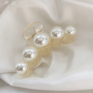 现货 韩式珍珠鲨鱼发夹 珍珠款后脑勺发夹发饰