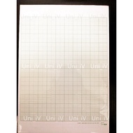 Graph Paper A4 50 Sheets Kertas Graph 2mm Square
