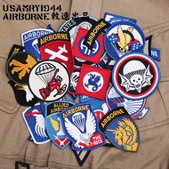 WWIII Airborne Armband Alliance Embroidered Badge M43/M42 Match Badge Badge Paratrooper Hat Badge Ta