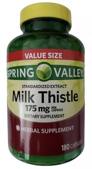 Spring Valley - Milk Thistle 175 mg, 180 Capsules