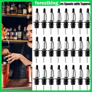 24Pcs Speed Pourer Mouth with Tapered Mouth and Cap Liquor Bottle Pourer Olive Oil Mouth SHOPSBC0491