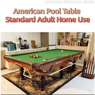 American Pool Table Standard Adult Household 9-ball Small Large Black 8-ball Pool Table
