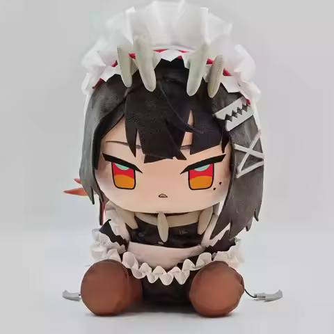 Game Anime Zenless Zone Zero Ellen Joe 30cm Cosplay Soft Plush Stuffed Body With Clothes Pillow Dres