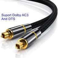 Digital Optical Audio Cable Toslink  1m 3m 5m Coaxial SPDIF Cable Dolby 7.1 Soundbar 5.1 Fiber Cable for Blu-ray player speaker
