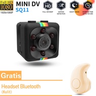 (Gratis Headset Bluetooth S530) Kamera Mini SQ11 MINI DV 1080 P HD IP Kamera Olahraga Mini DV Camcorder Kamera Tersembunyi