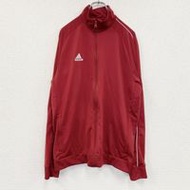 二手adidas紅色運動外套/RED