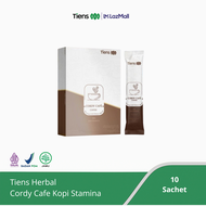 Tiens - Cordy Cafe Minuman Extra Ginseng Penmbah Stamina Pria Dewasa Kuat Tahan lama | Kopi Stamina