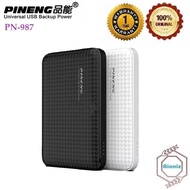 [ORIGINAL] Powerbank Pineng PN-987 5000mAh Power Bank Charger USB Slim Battery Universal PN987 Power