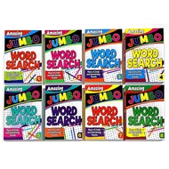 Amazing Jumbo Word Search . Book 1 - 8 . Mind To Mind .{ READY STOCK } I