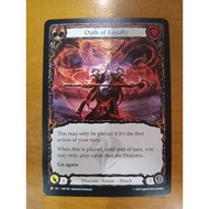 FAB Oath of Loyalty Majestic HNT The Hunted Flesh and Blood TCG English