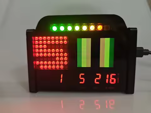 Simracing Game Dashboard Speed Display LED Meters PC USB For Thrustmaster T300 For Logitech G29 G27/