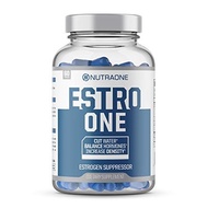 [PRE-ORDER] EstroOne Estrogen Blocker for Men by NutraOne – Natural Anti-Estrogen, Testosterone Support Supplement (60 Capsules) (ETA: 2023-02-19)