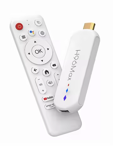 Android TV Stick S905L3 H96 Max M20 Quad-Core Smart TV Stick Media Player Voice Assistant Support 4K
