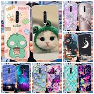 OPPO Reno2 / Reno2 F / Reno2 Z Case Reno 2 2F 2Z Cute Dinosaur Cat Painted Soft Silicone TPU Phone Casing