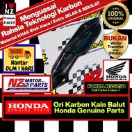 【Ready Stock】Black Twill Carbon Part – NZ Carbon Exhaust Cover 2 for Honda Forza NSS 250