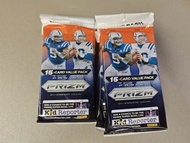 Panini Prizm 2023 NFL Football 肥包 Fat Pack Value Pack 橄欖球卡 卡包 有9包