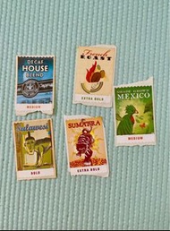 星巴克咖啡豆貼紙 Starbucks coffee bean sticker絕版 收藏 diy 手帳貼