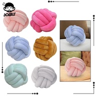 [ Knot Pillow Ball Cushion Round Throw Pillow for Bedroom Decoration